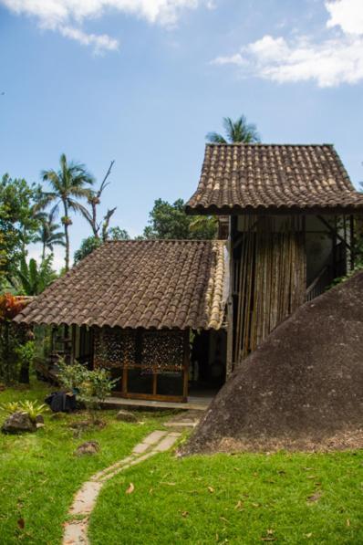 Pousada Casa Grande Vila do Abraao Luaran gambar